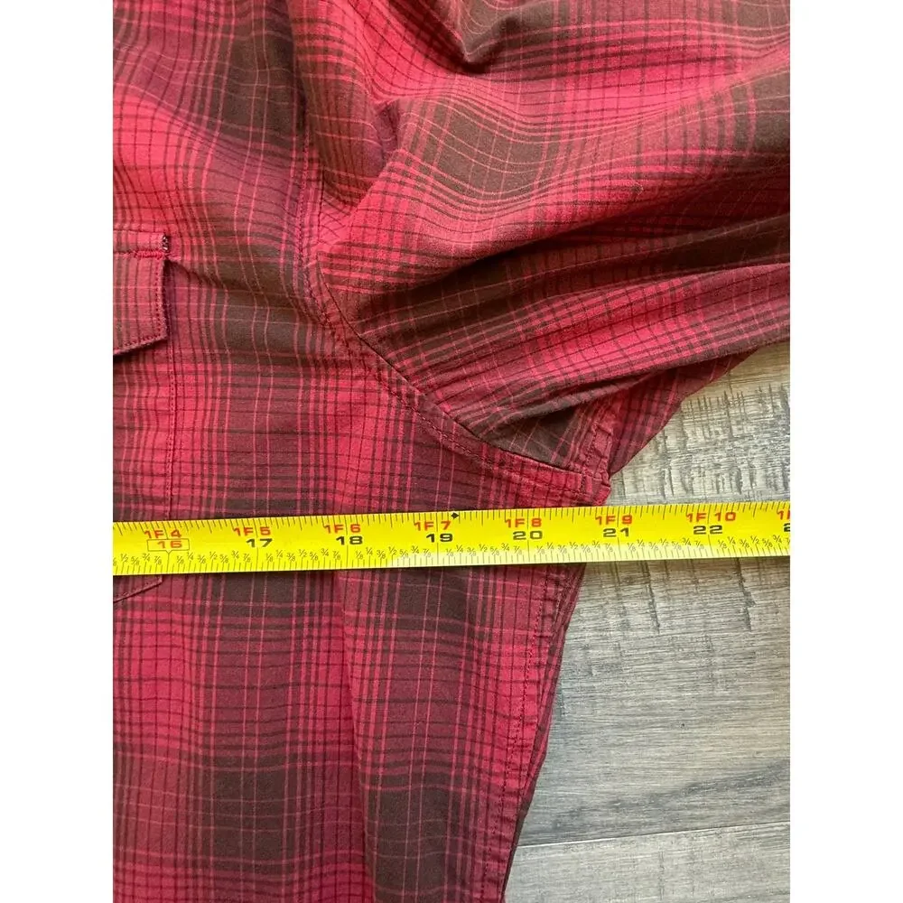 Banana Republic Slim Fit Plaid Button Down Shirt Men’s Medium Western Inspired